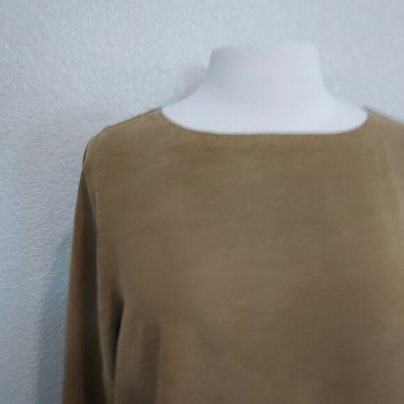 Lisa Bayne Olive Green Long Sleeve Size S - Picture 9 of 12